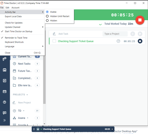 Determining if Time Doctor Is Still Running - img 1